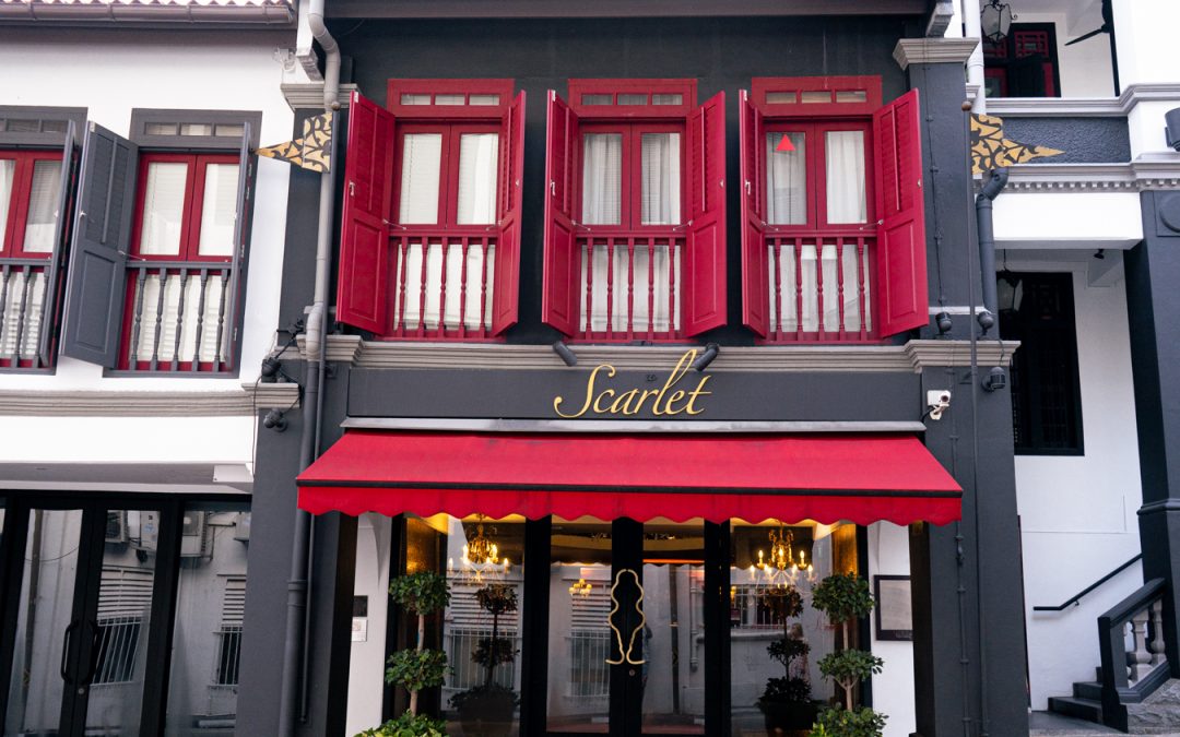 Dove dormire a Singapore: The Scarlet hotel a Chinatown