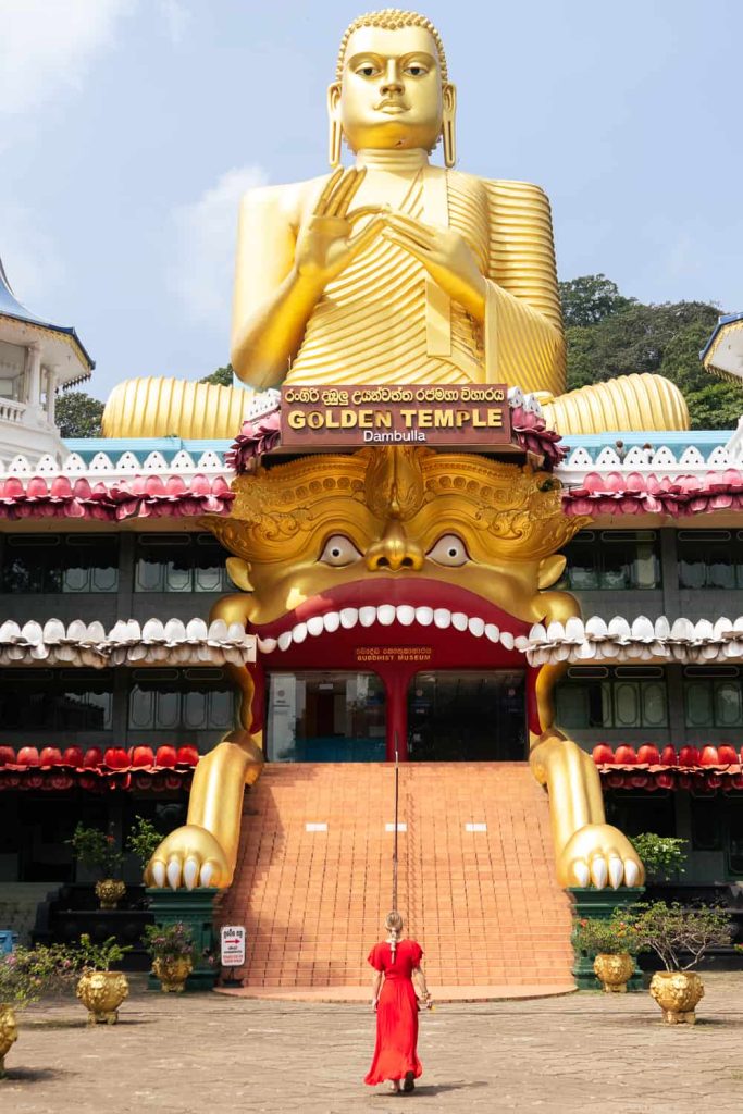Dambulla cave temple cosa vedere in Sri Lanka