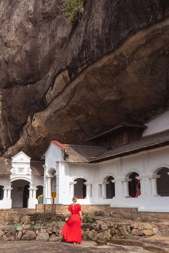 Dambulla cave temple cosa vedere in Sri Lanka