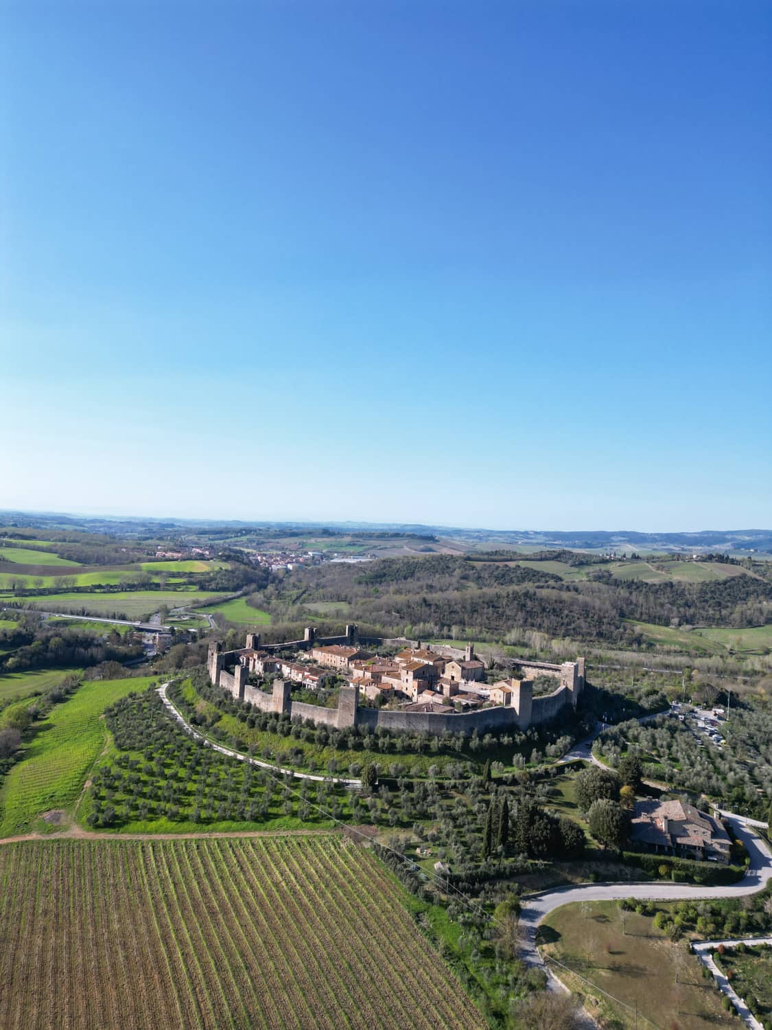borghi più belli della toscana monteriggioni