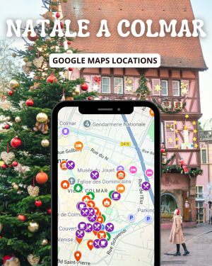 Google Maps location Mercatini di Natale a Colmar