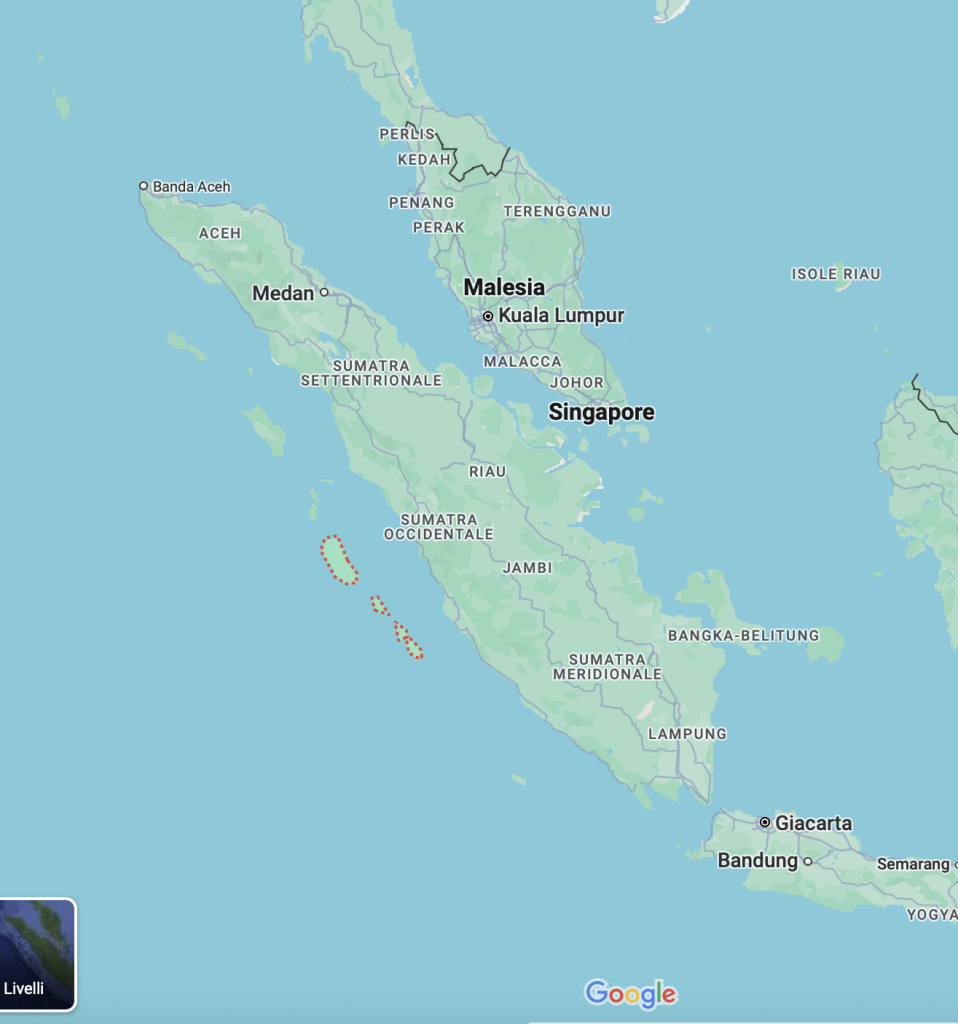 Siberut sumatra mentawai indonesia