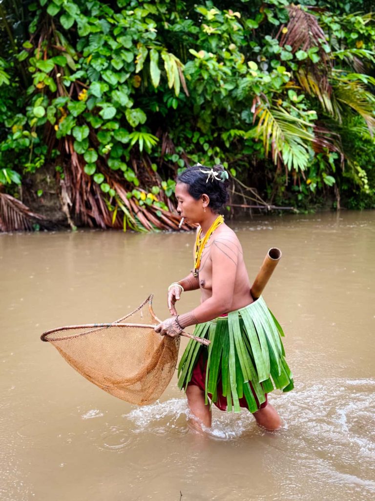 pesca dei gamberi mentawai