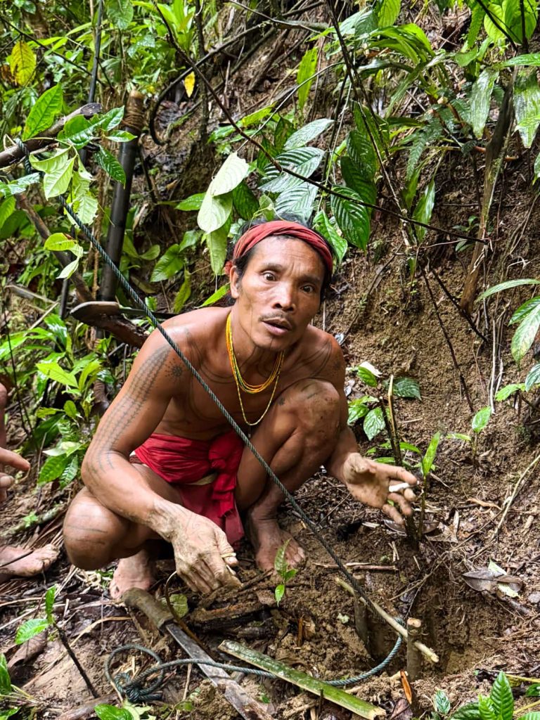 trappole nella giungla con i mentawai