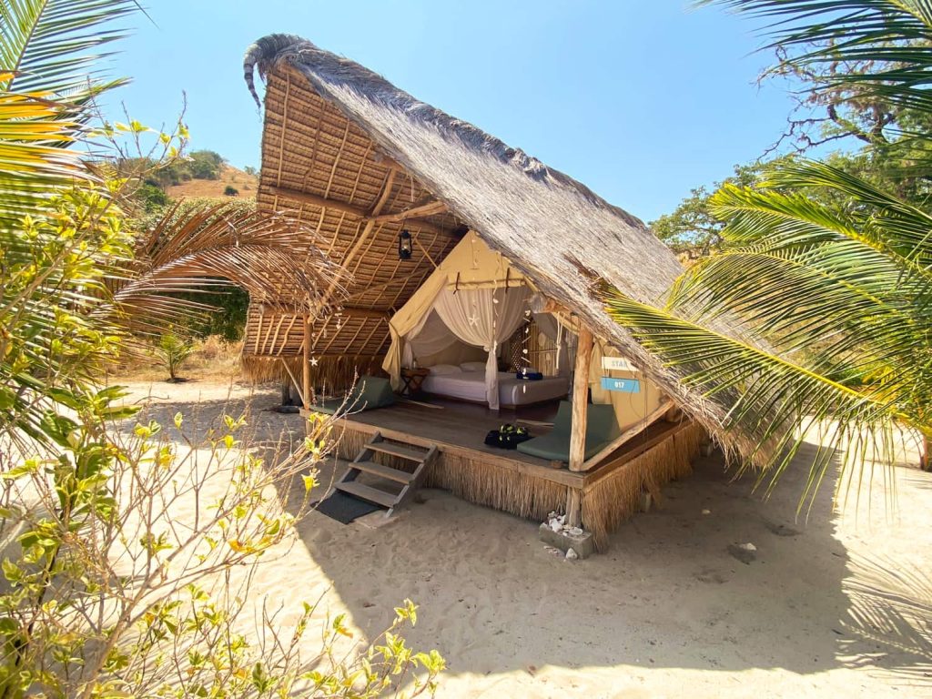 glamping beachfront pirate