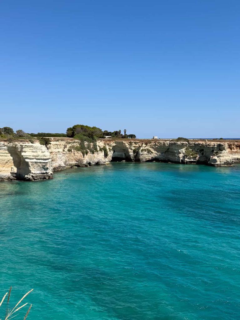 faraglioni di Sant'Andrea Andrea itinerario puglia