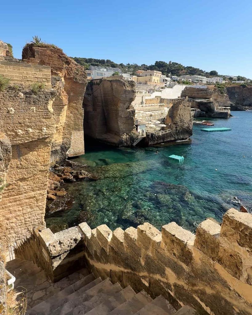 porto vergine cala porticciolo santa cesarea terme