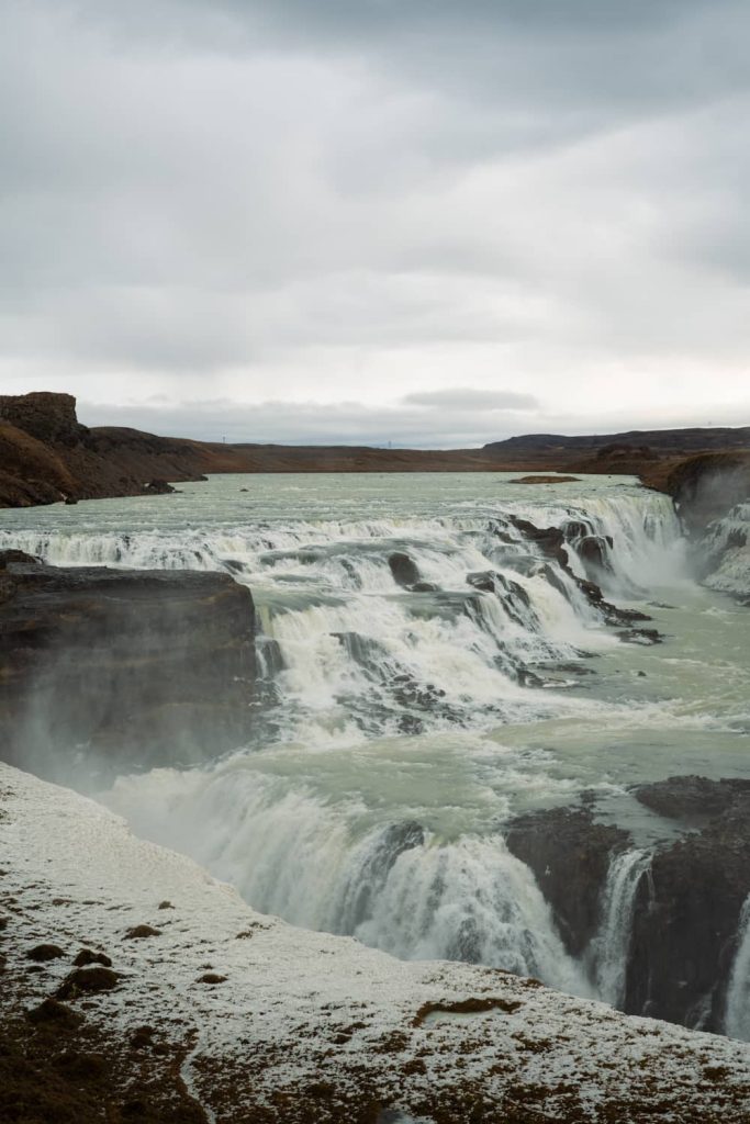 gullfoss cascate in islanda