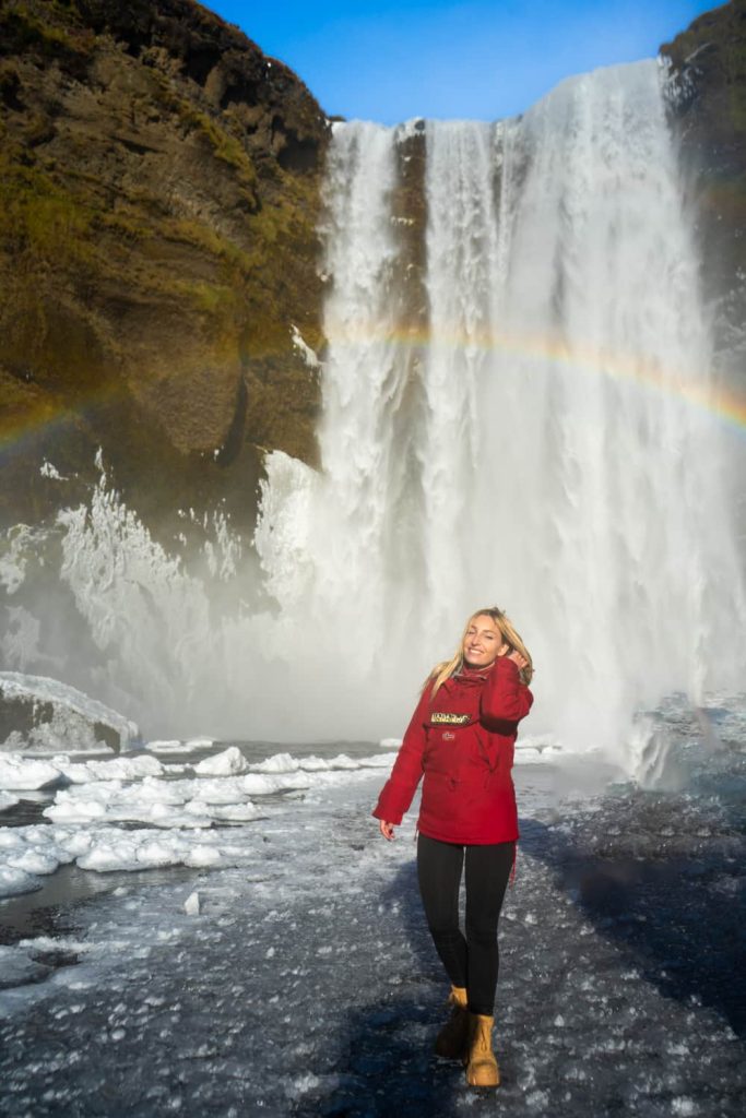 cascate in islanda Skógafoss