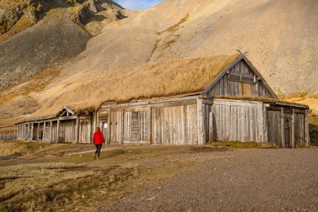 viking village set film Islanda