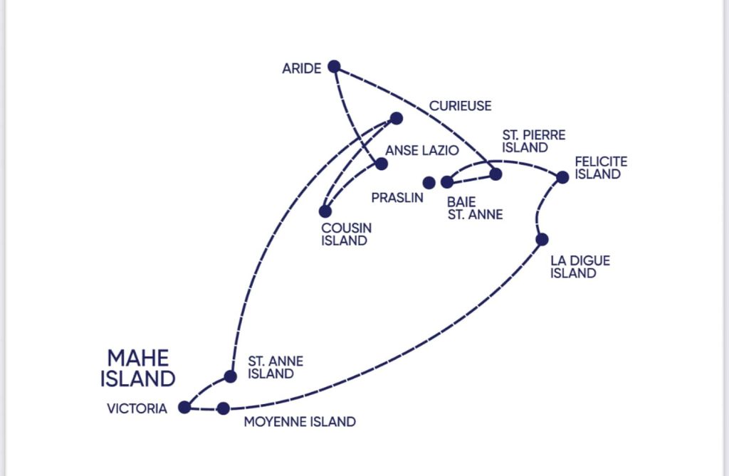 itinerario seychelles 