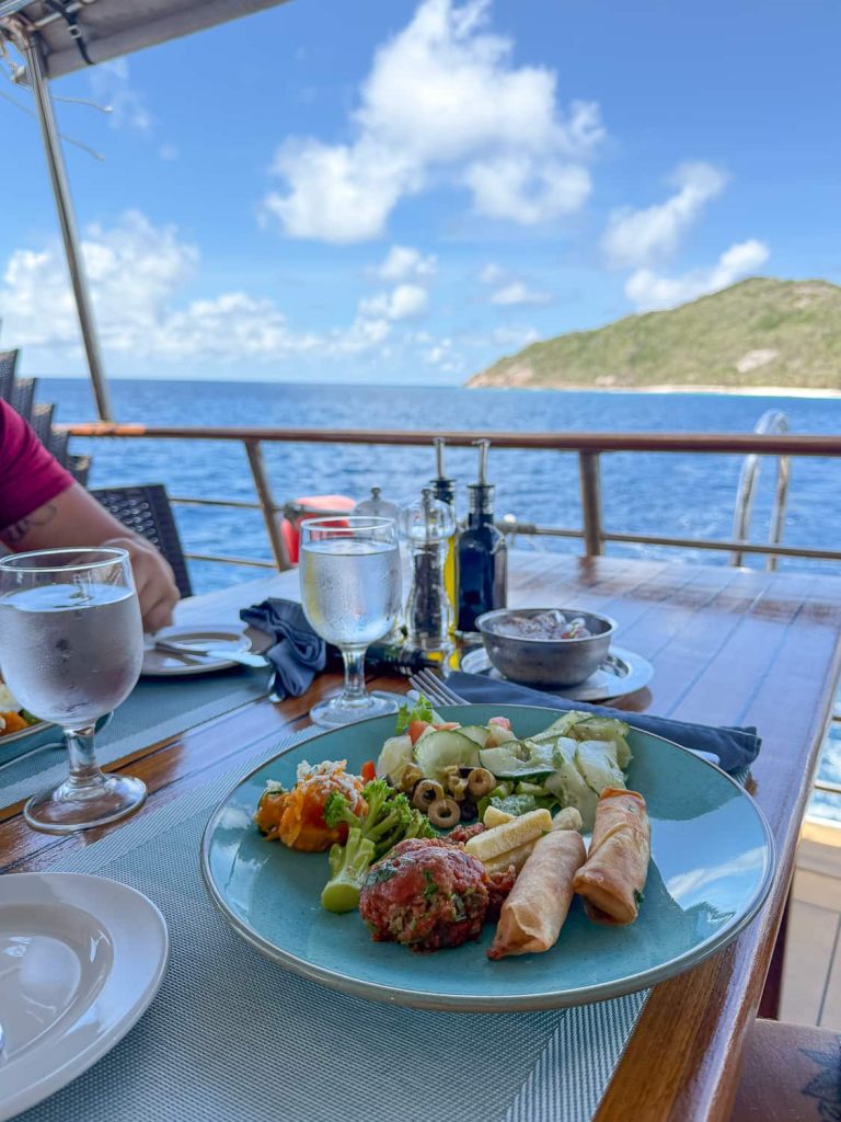 crociera alle seychelles pasti