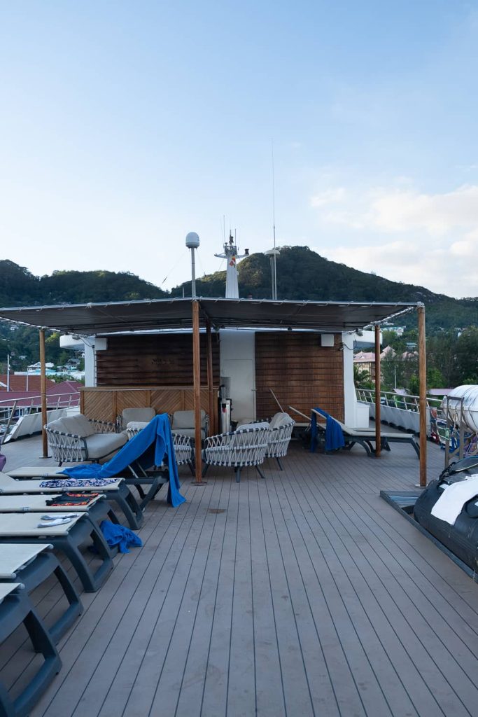 sun deck pegasos variety cruises seychelles