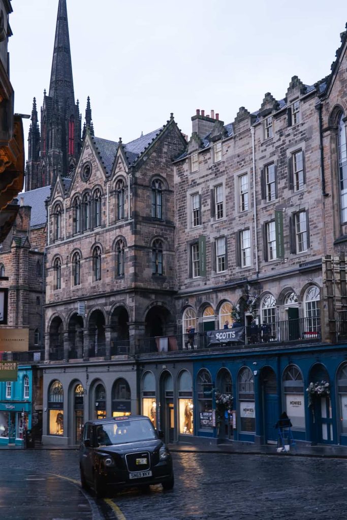 edimburgo in 2 giorni itinerario 