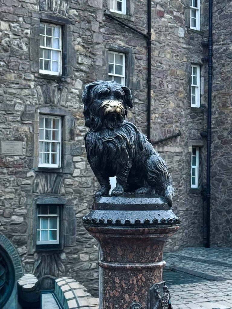 statua Greyfriars Bobby 
