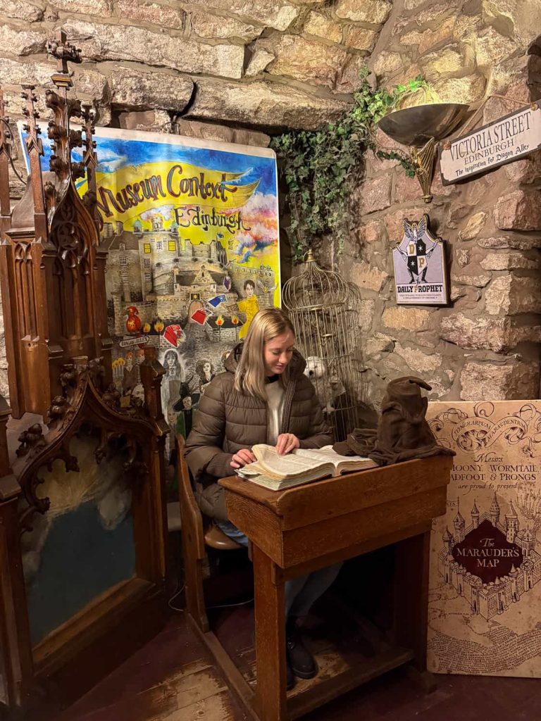 negozi a tema Harry Potter Victoria Street edimburgo 