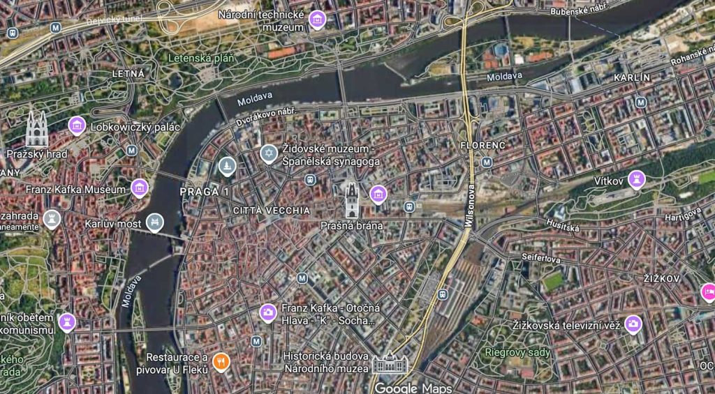isole fluviali praga