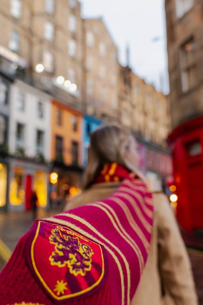 itinerario di Harry Potter a edimburgo