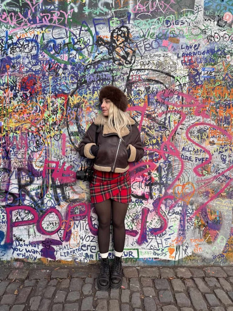 muro di lennon praga