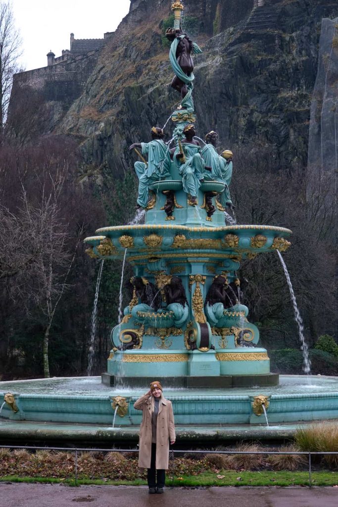 ross fountain edimburgo in 2 giorni