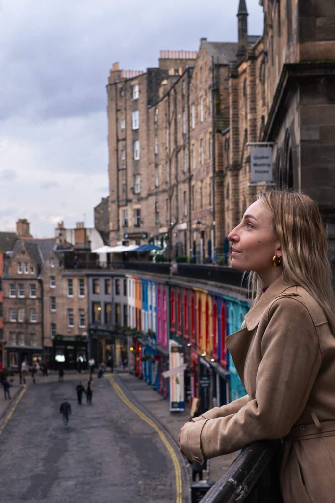 Victoria Street upper bow Edimburgo in 2 giorni
