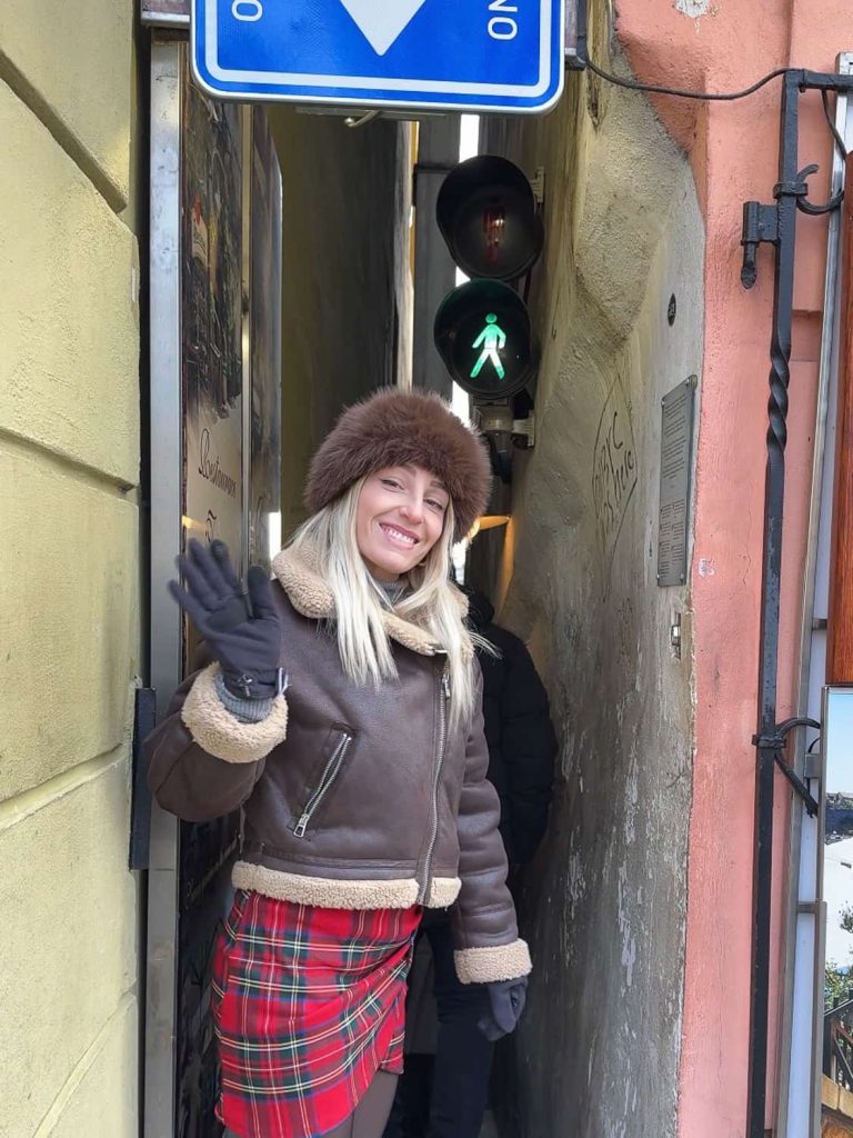 Vinarna Certovka la via più stretta di Praga