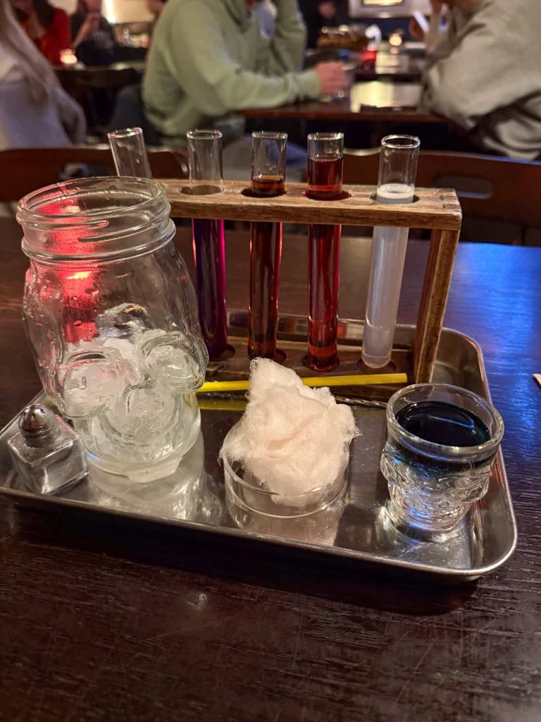 itinerario di Harry Potter a edimburgo magic potion tavern department of magic