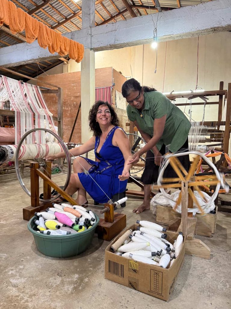 esperienze locali da fare in Sri Lanka handloom