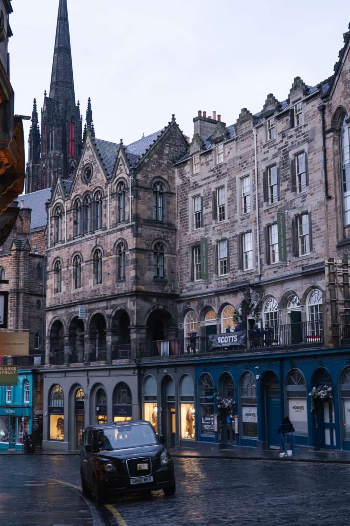 viaggio a edimburgo come spostarsi
