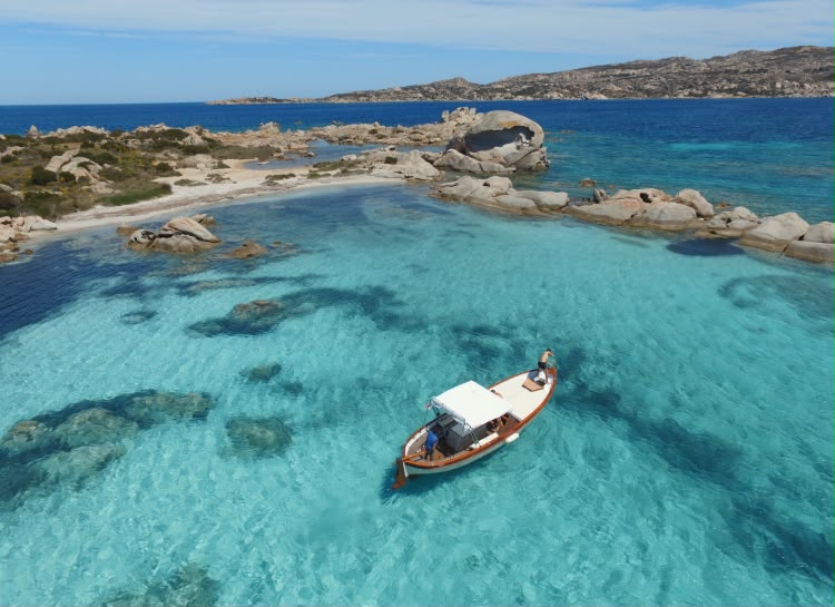 spiaggia testa del polpo Caprera
