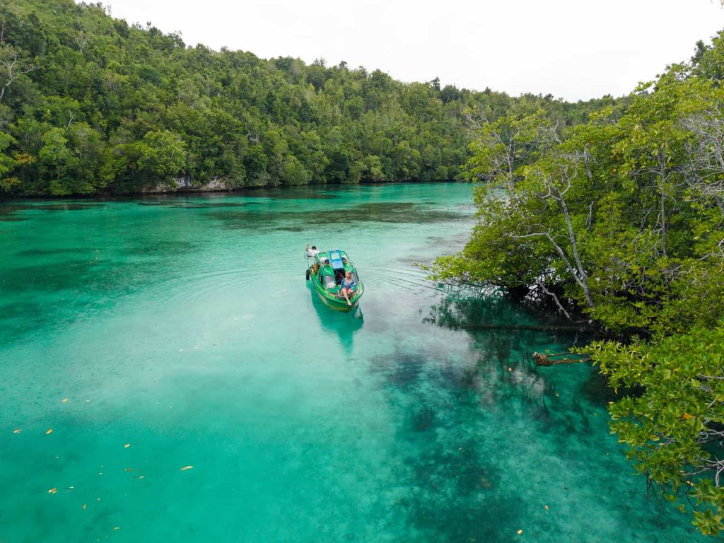 Liang Tadul Mbuang Mbuang isole Banggai