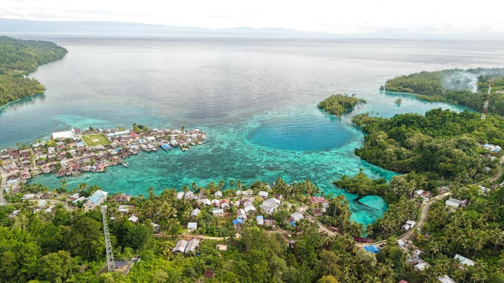 luk panenteng pulau peleng isole banggai